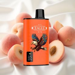 Mahlased Virsikud JNR EAGLE Smart 23000 Puffs Digitaalne Ekraan 1.0ohm Mesh Mähis