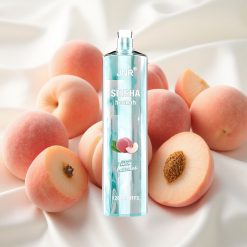 Mahlased virsikud JNR Shisha Hookah 12000 Puffs Ühekordne Vape 24ml