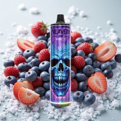 Must jää JNR Calavera 11000 Puffs Ühekordne Vape 850 mAh