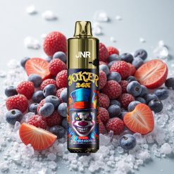 Must Jäädraakon JNR Joker 24K Puffs 2+10ml Taaskasutatav Paak