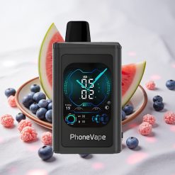 Mustika-Arbuusi JNR PhoneVape 30000 puffs Laaditav Täisekraaniga