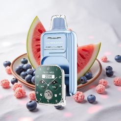 Mustika-Arbuusi JNR Vape Watch 30000 Puffs 1000mAh Kiire Laadimine