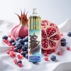 Mustika-Granaadi JNR Rocket-X 12400 Puffs Ühekordne Vape Reguleeritava õhuvoolu ja 850mAh aku