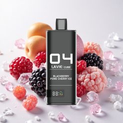 Mustika-Pomgranaadi-Jää Lavie Cube 20000 Puffs Type C Laadimine