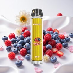 Mustika-Punane JNR Gold380 6000 Puffs Ühekordne Vape