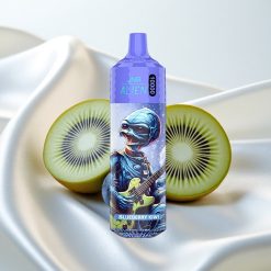 Mustikas-Kiivi JNR Alien 10000 Puffs LED-valgustusega