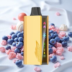 Mustikas Plahvatus JNR Cruiser 12000 Puffs Laadimiseta Ühekordselt kasutatav vape