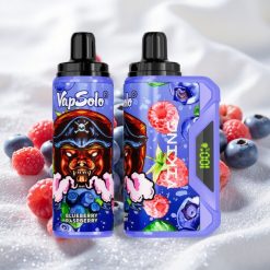 Mustikas-Vaarikas VapSolo VIKING 12000 Pihust Tüüp-C Laadimine