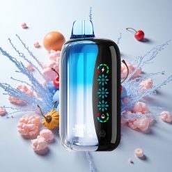 Sinine Kirsi Plahvatus JNR Flex Ice 21000 Puhud Hägustatav Jahutus 26ml Vedelik