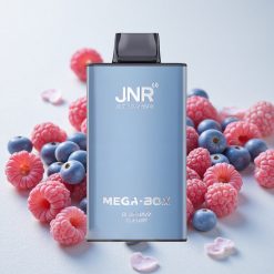 Sinine Razz Kirss JNR Mega Box 25000 Puffs 30ml Mahutavus