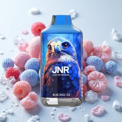 Sinine Sõstar-Jää JNR Falcon 16000 Puffs 22ml Taimerdusekraaniga