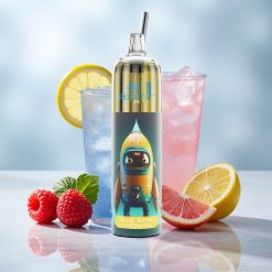 Sinine Sõstar-Limonäädi JNR Rocket-X 12400 Puffs Reguleeritava õhuvooluga