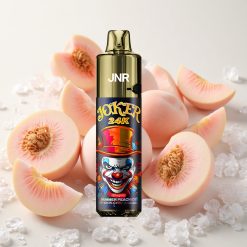 Suve Virsikujää JNR Joker 24K Puffs Ühekordne Vape 2+10ml täidetav Pod