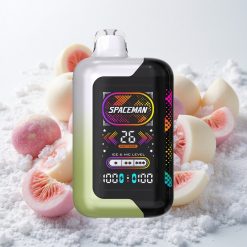 Valge Viinamäe-Jää SMOK SPACEMAN SP40000 Ühekordne Auruti 40000 Tõmmet Integreeritud 1000mAh aku