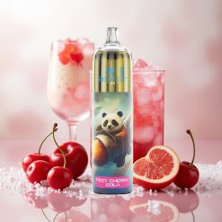 Värskendav Kirsikola JNR Rocket-X 12400 Puffs RGB-tuledega