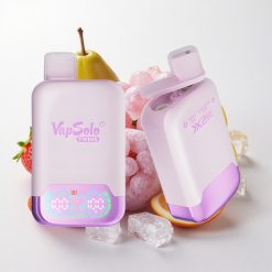 Viinamarja jää & Maasika-Kiivi Vapsolo Twins 20000 Pihustust Tüüp-C laadimisega 40 ml mahutiga 20/50mg/ml nikotiini